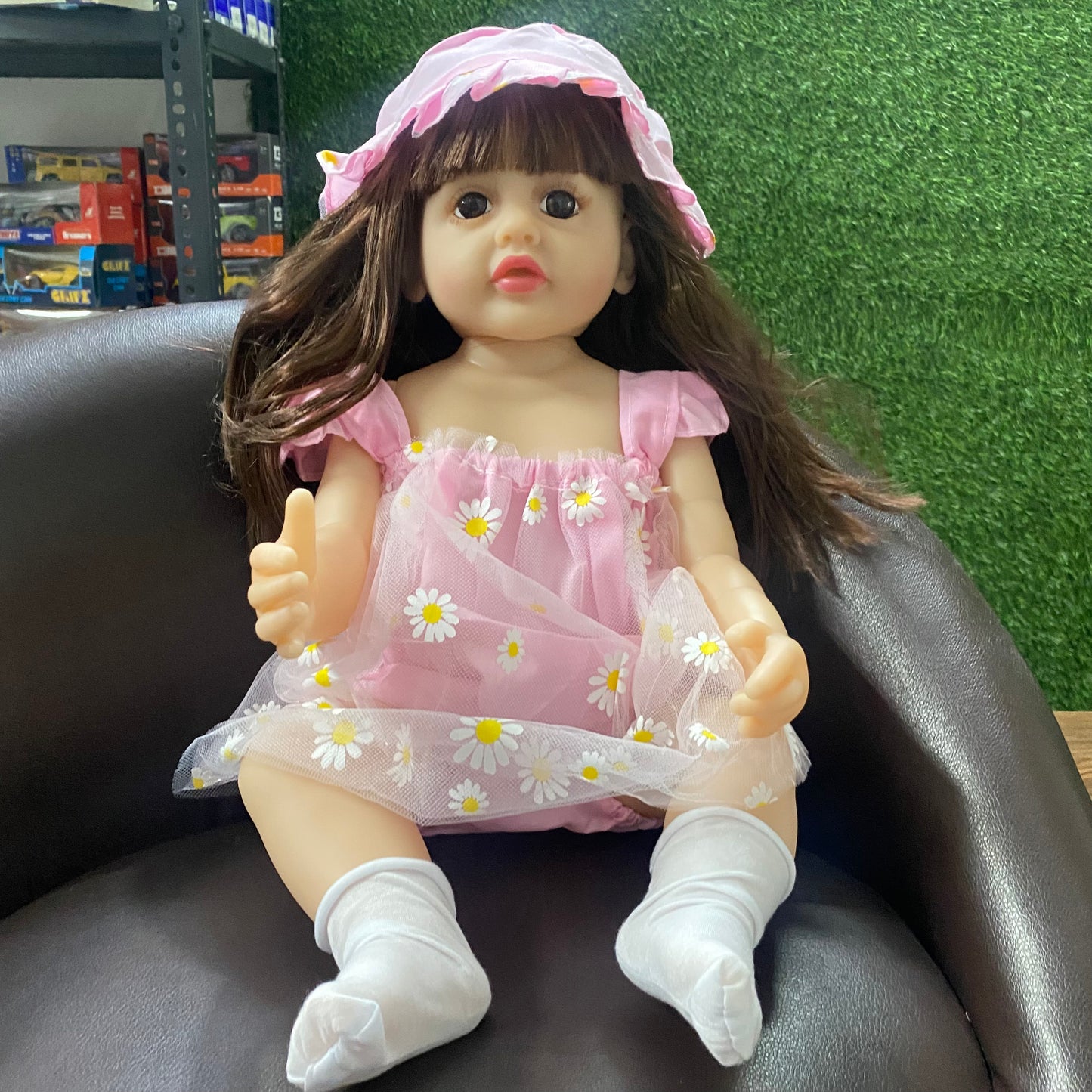 Reborn Silicone Baby Doll with Music & Accessories | Realistic Soft Silicone Doll for Kids