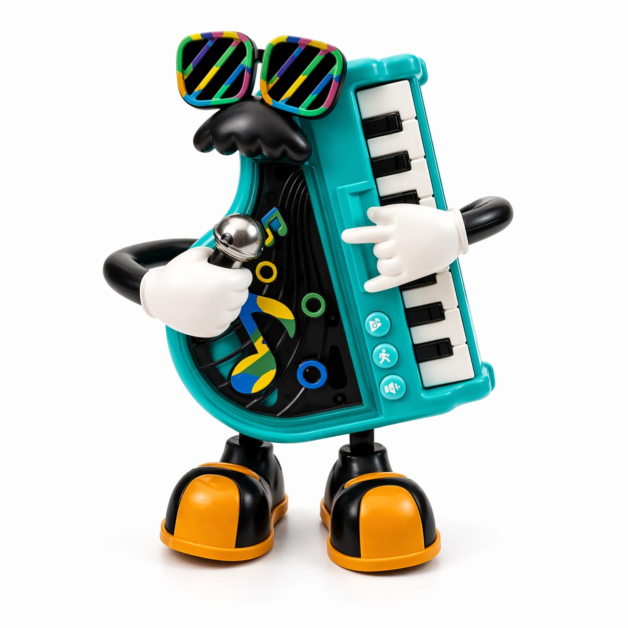 Mr. Nico Dancing Musical Toy Keyboard with Lights & Sound | Electric Moving Piano Toy for Kids | Interactive Music Toy