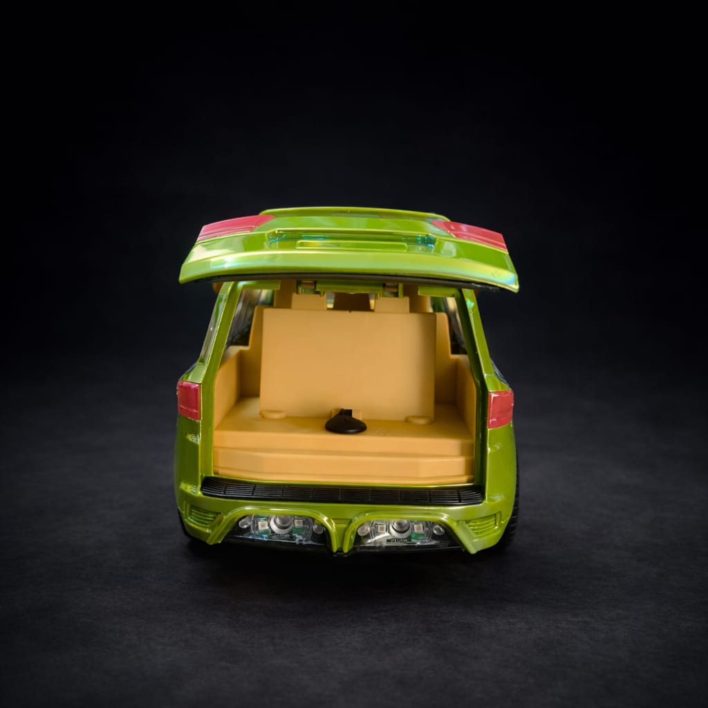 Cross Country RC SUV Car with App Control, Lights & Dual Spray | Off-Road Remote Control Toy Car