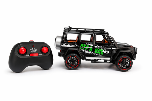 1:22 Scale 4WD Off-Road RC G Wagon Die Cast Model Car β 2.4GHz Remote Control SUV with Lights & Openable Doors