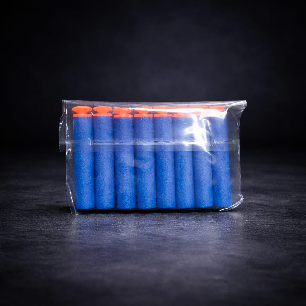 Kids Target Shooting Toy Set – Foam Dart Gun with Moving Target Vehicle