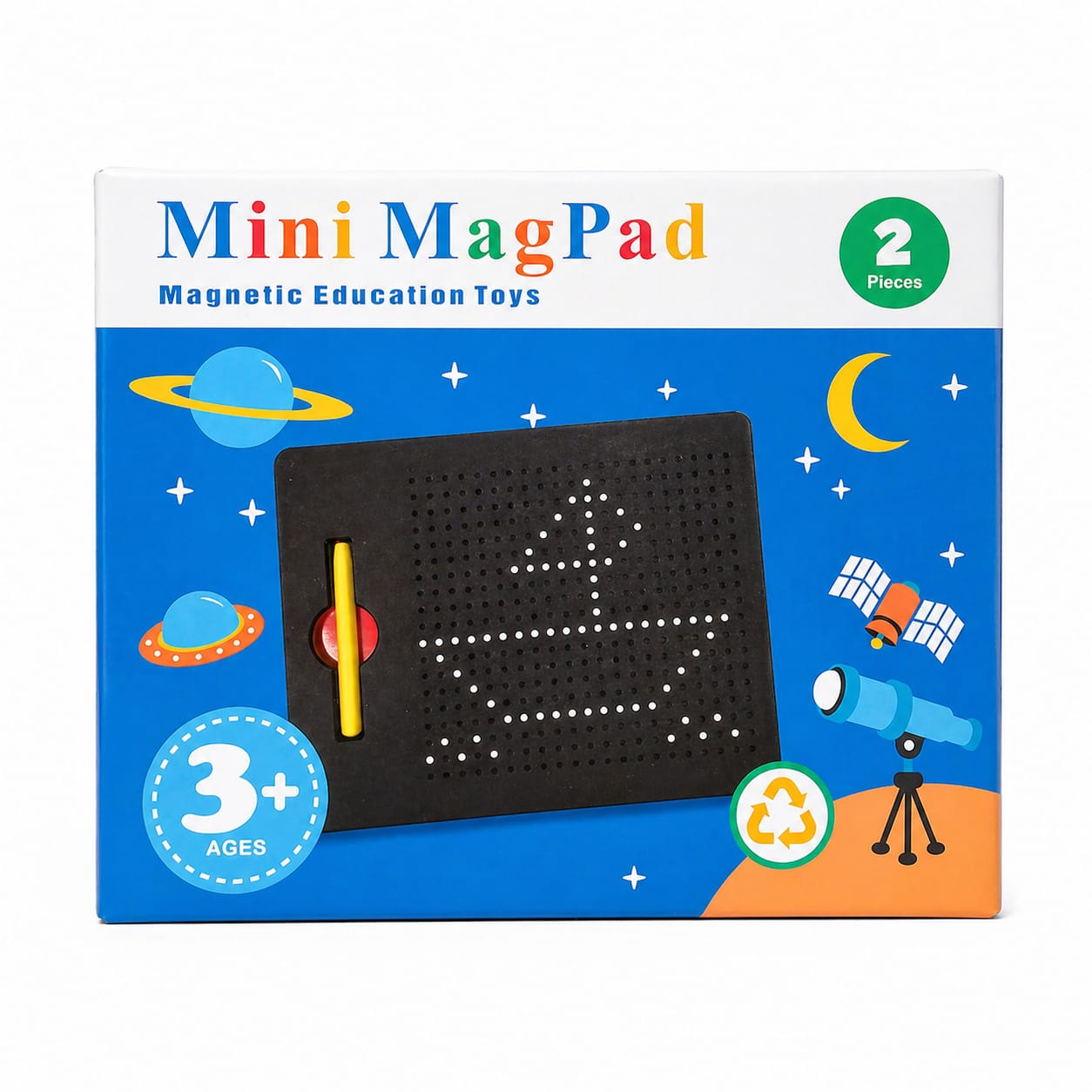 Mini Mag Pad Magnetic Drawing Board for Kids | Educational Writing & Learning Toy