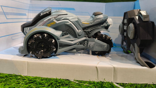 Moto Pro Remote Control Stunt Bike with Lights & Smoke Effect for Kids