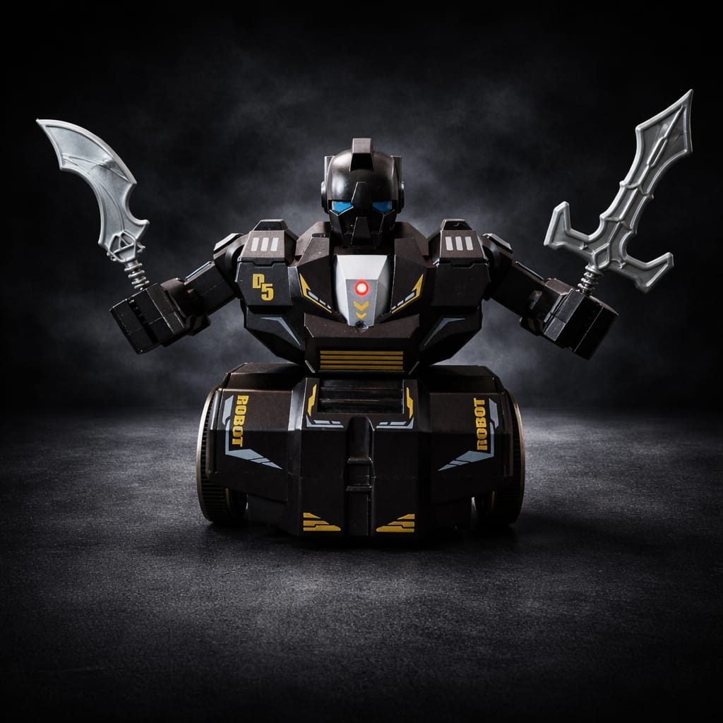 Remote Control Combat Robot Toy with Lights & Music | 2.4GHz RC Fighting Robot