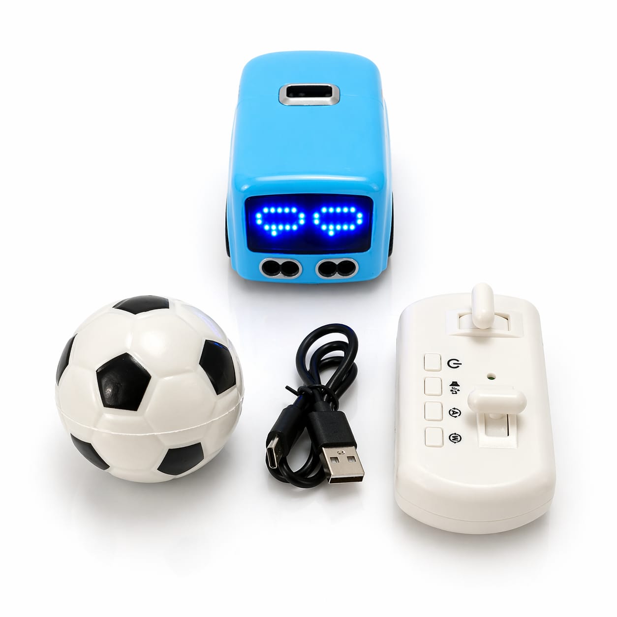 Magic Mini Bus RC Car 2.4G Remote Control Toy – 4-in-1 Modes, LED Display, Music & Smart Sensor Car for Kids (6+ Ages)