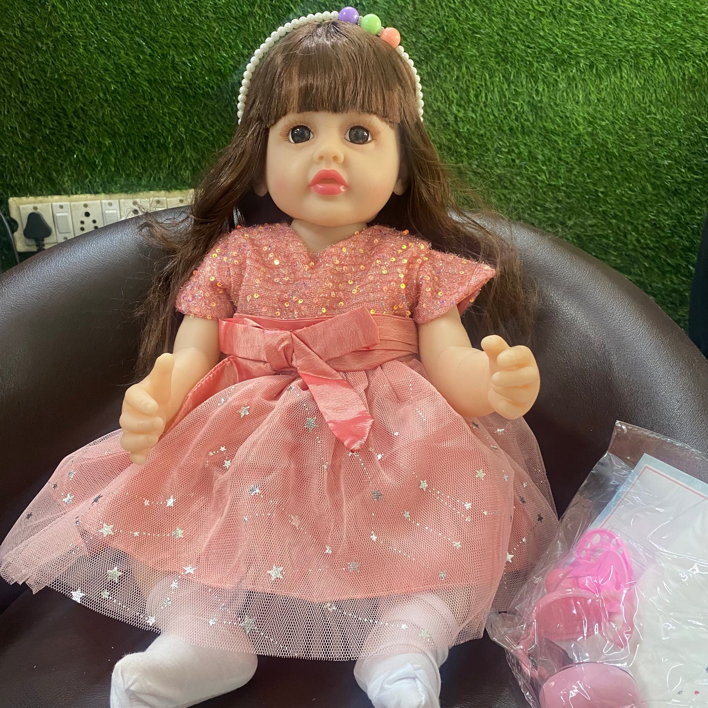 Reborn Silicone Baby Doll with Music & Accessories | Realistic Soft Silicone Doll for Kids