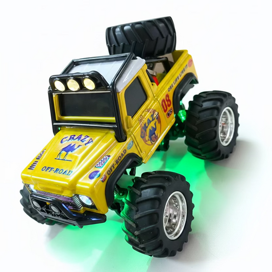 1:64 Scale Mini RC Crawler | 2.4GHz Remote Control Car with Mobile App | (C Type Charging)