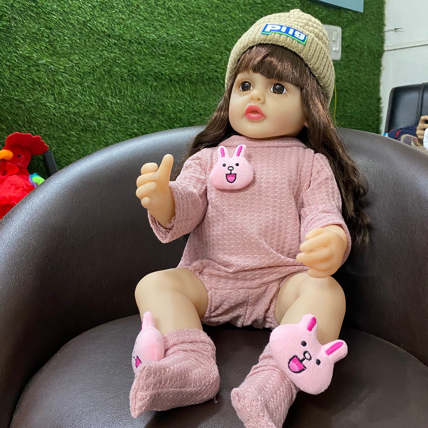 Reborn Silicone Baby Doll with Music & Accessories | Realistic Soft Silicone Doll for Kids