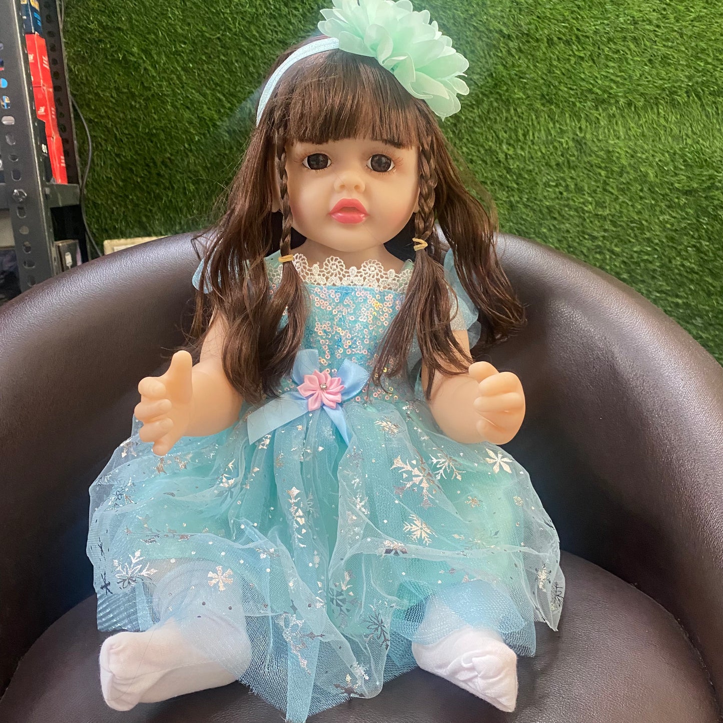 Reborn Silicone Baby Doll with Music & Accessories | Realistic Soft Silicone Doll for Kids
