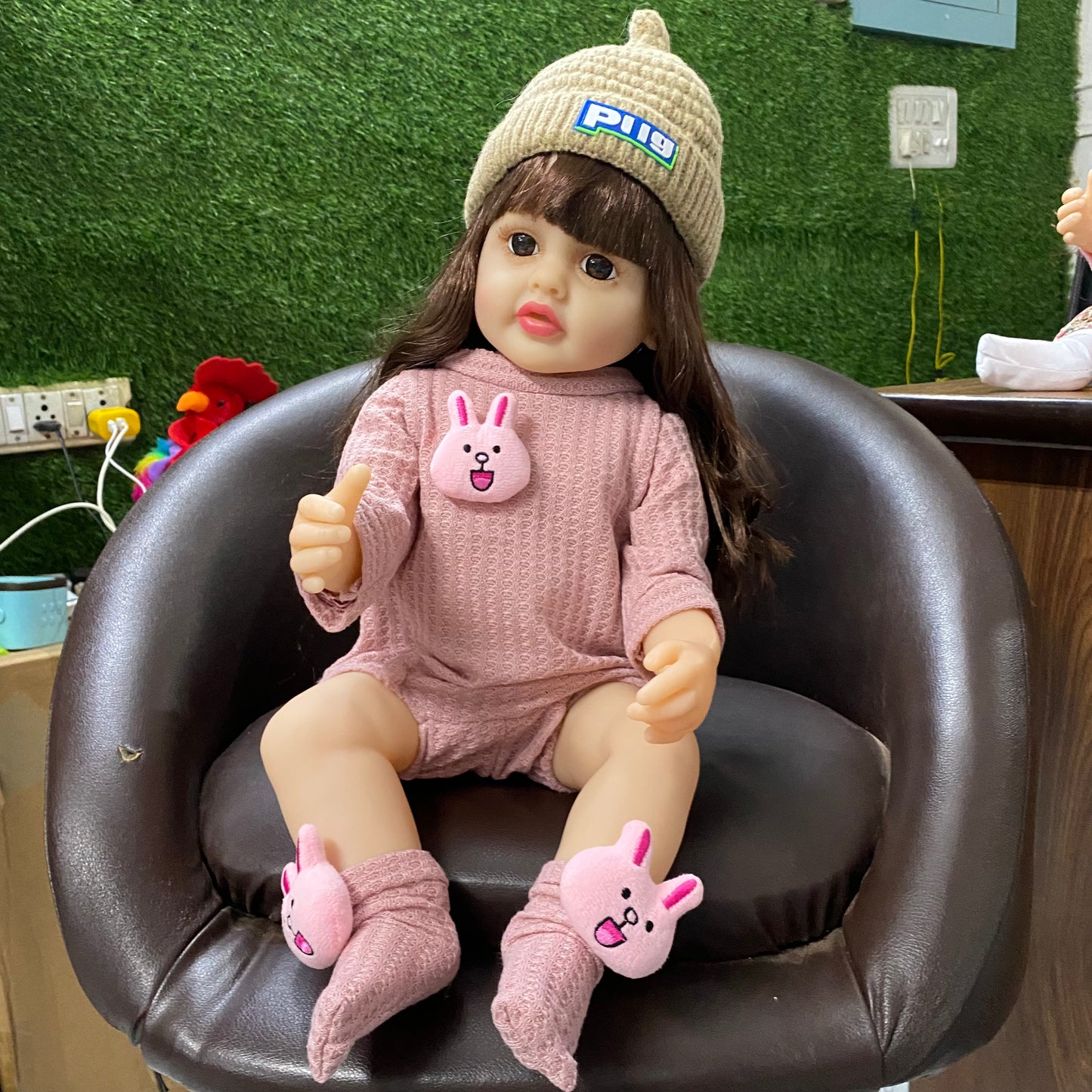 Reborn Silicone Baby Doll with Music & Accessories | Realistic Soft Silicone Doll for Kids