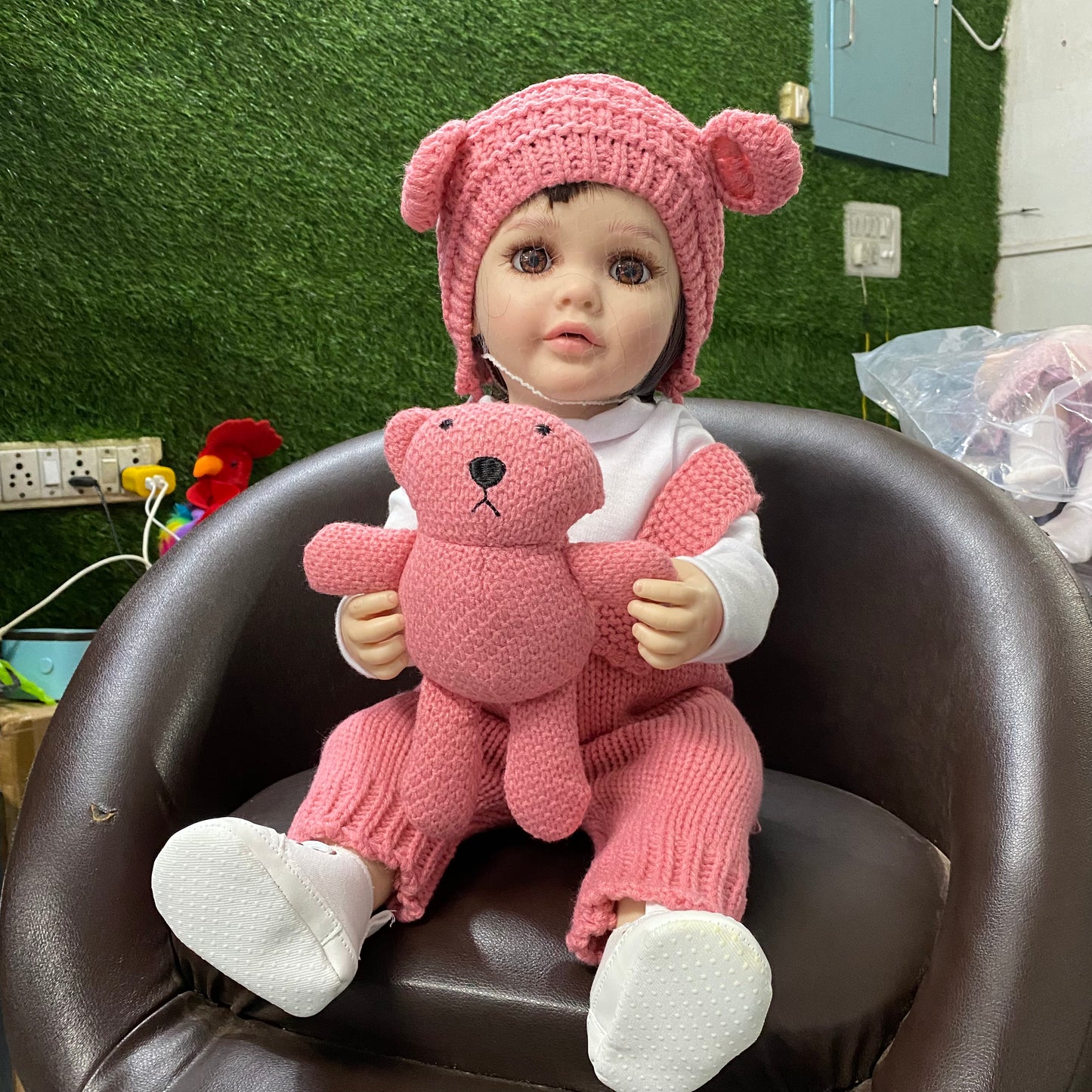 Realistic Silicone Baby Doll with Remote Control | Talking AI Doll with Songs, Stories & Interactive Features for Kids