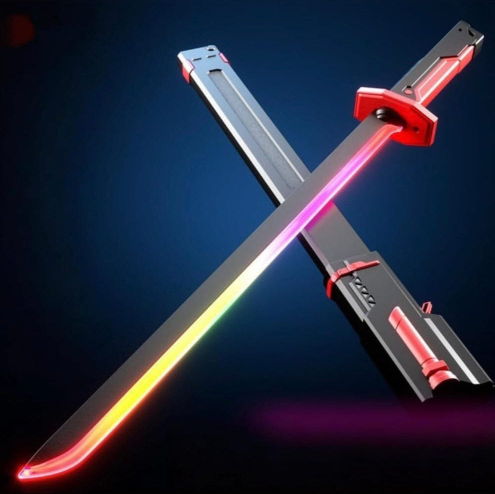 Amazing Light Saber Sword Musical Toy with Smoke and Multicolour Lights(Big Size)