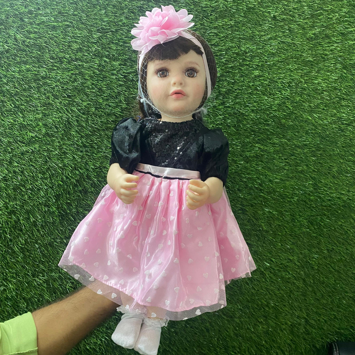 Realistic Silicone Baby Doll with Remote Control | Talking AI Doll with Songs, Stories & Interactive Features for Kids