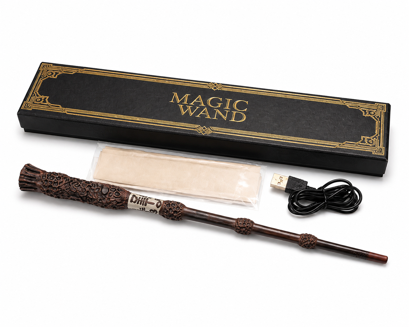 Harry Potter Fire Effect Magic Wand | Flame Shooting Fantasy Wand |