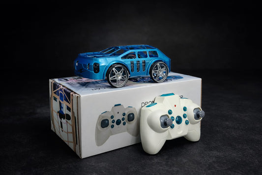 Flying Car RC Drone | 2-in-1 Remote Control Flying & Racing Car Toy with LED Lights