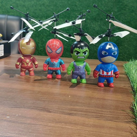 Induction Flying Superhero Toy for Kids – Hand Sensor Flying Toy with USB Rechargeable Battery