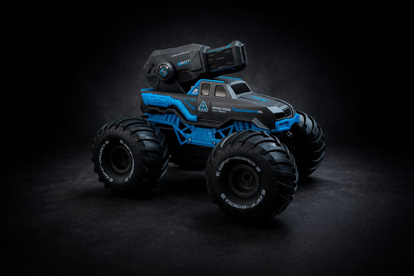 Water & Land Driving Remote Control Monster Truck | Multi-Terrain 4WD Off-Road Toy with Big Wheels
