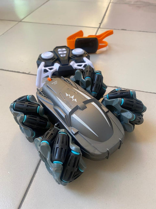 Gesture Control RC Stunt Car for Kids – 360° Rotating Double-Sided Drift Remote Control Car Toy