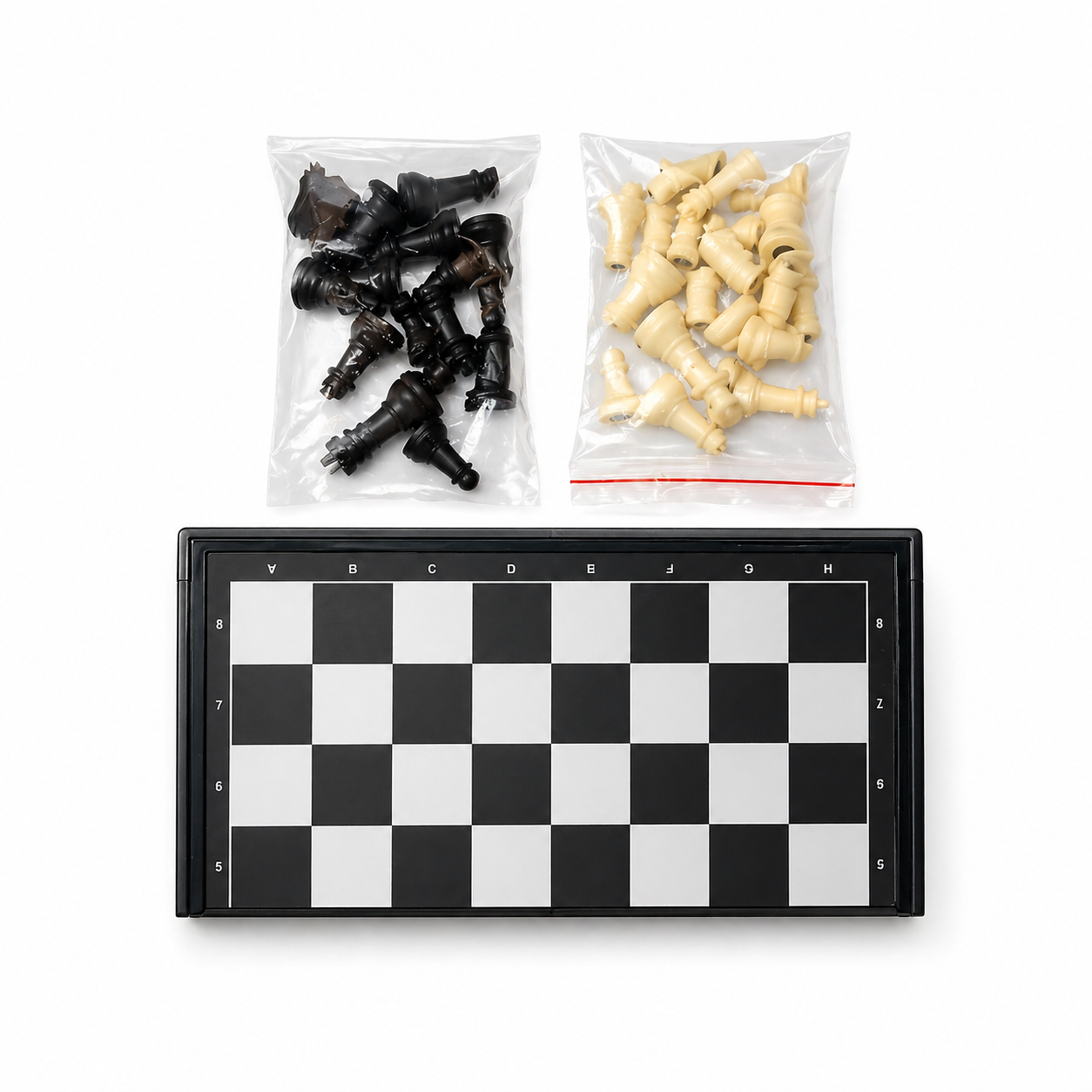 Magnetic Chess Set | Foldable Portable Chess Board Game |