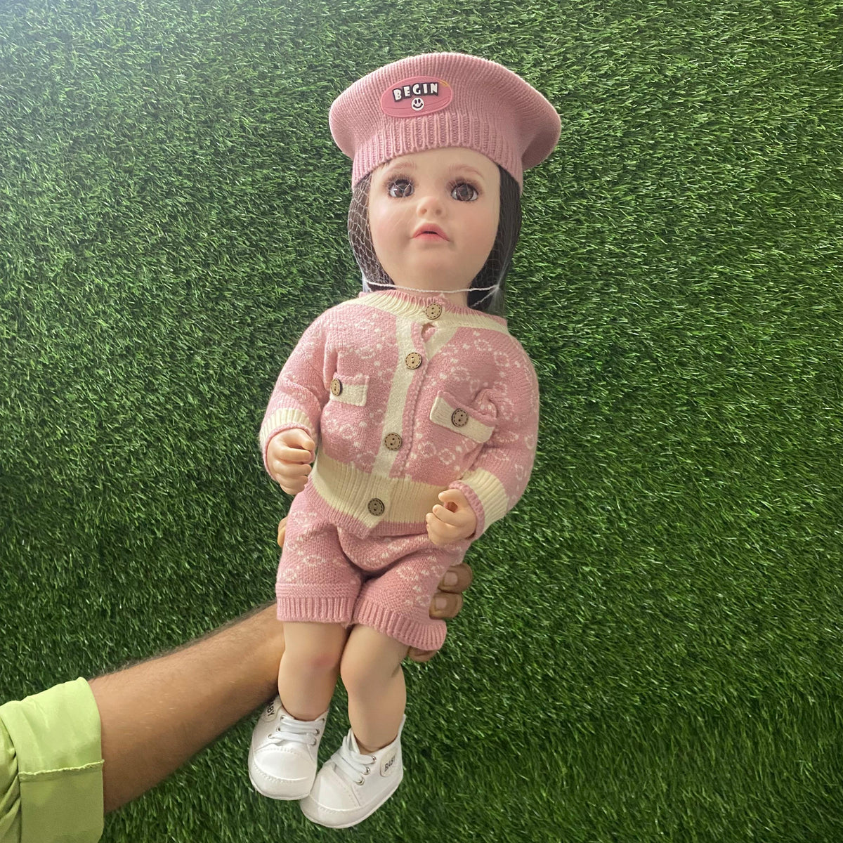 Realistic Silicone Baby Doll with Remote Control | Talking AI Doll with Songs, Stories & Interactive Features for Kids