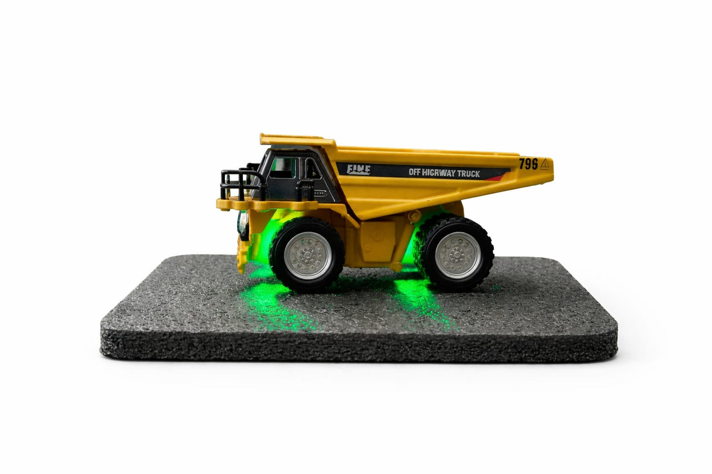 RC +App Control Engineering Dump Truck Toy for Kids | 2.4GHz Remote Control Construction Vehicle with Lights, Music & USB Rechargeable Battery