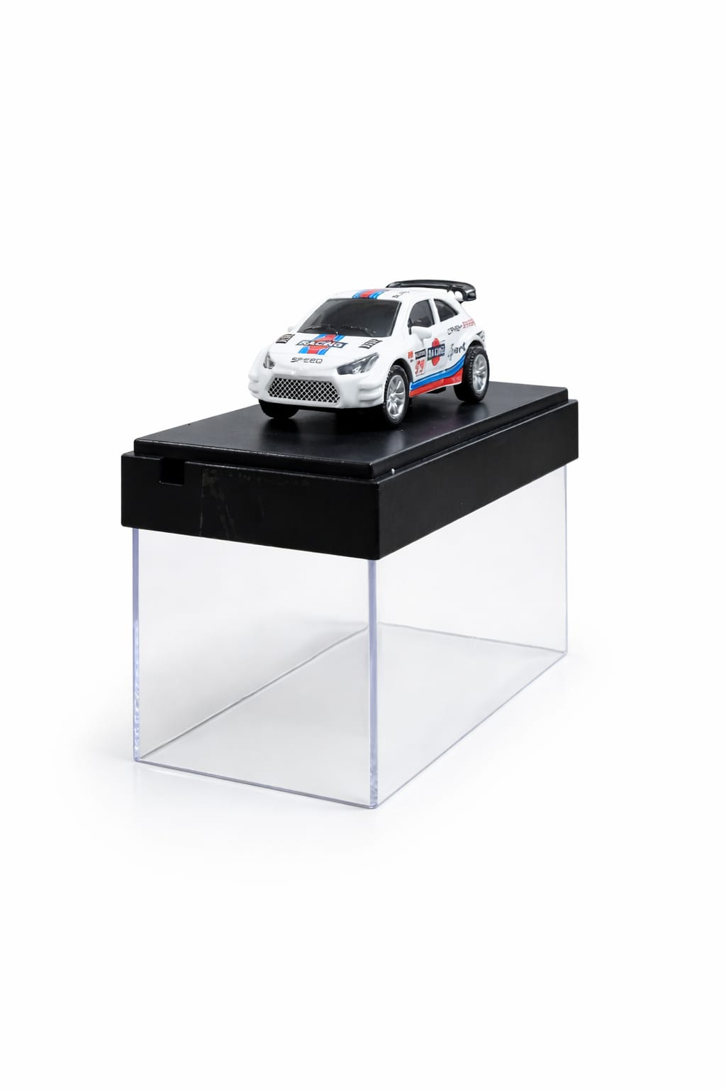 1:64 Scale Mini Rc Civic Car– 2.4GHz Remote & Mobile App Control Toy Car with LED Lights & Rechargeable Battery (C - type Charging)