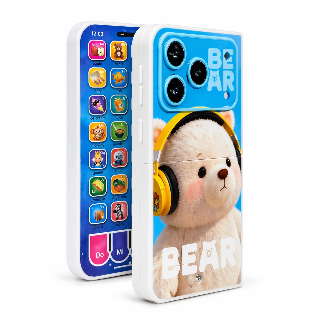Foldable Phone Toy for Kids with 92 Learning Keys | Educational Smart Phone Toy | Kids Learning Toy with Music, Maths & English Activities