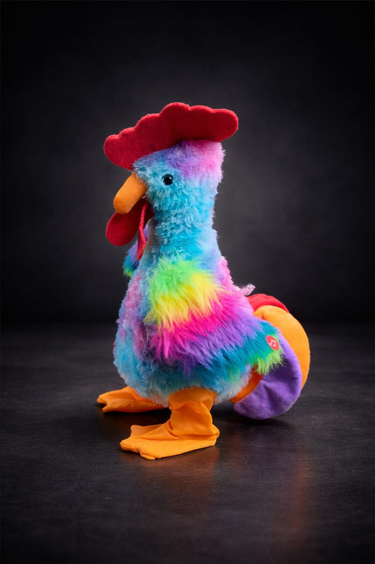 Dancing Musical Rooster Toy with Lights & Sound | Touch Sensor Singing Chicken | Interactive Kids Toy with Music & Movement