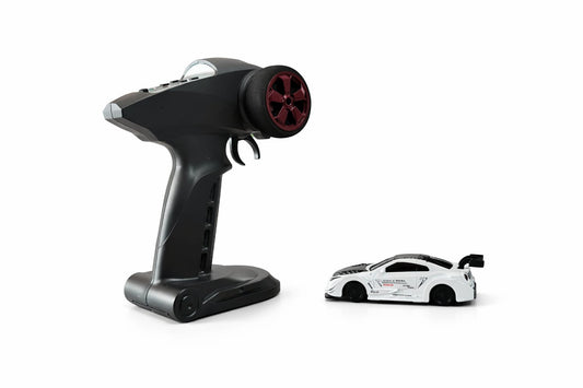 1:43 Scale 4WD RC Racing Car with Proportional Control & LED Lights | High Speed Remote Control Car(USB Charging)