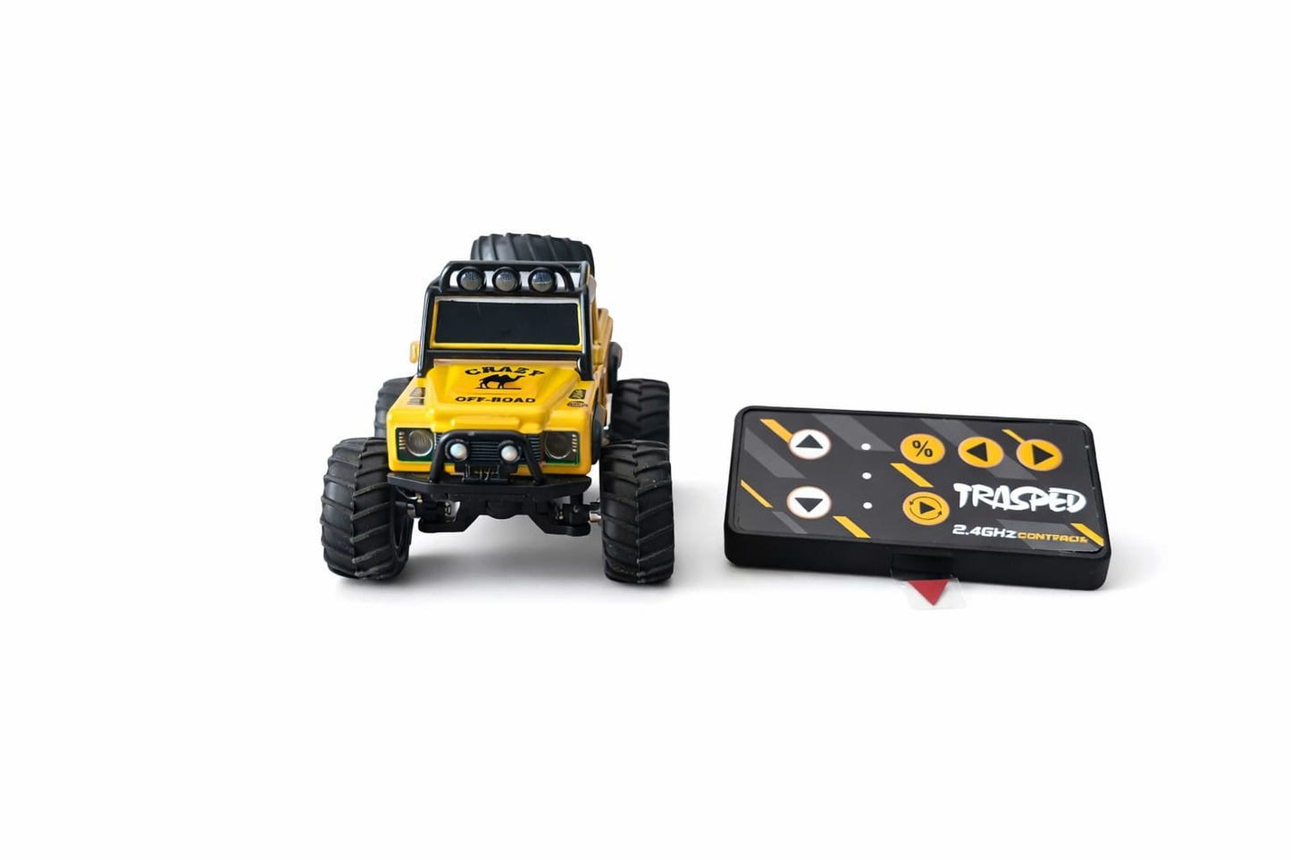 1:64 Scale Mini RC Crawler | 2.4GHz Remote Control Car with Mobile App | (C Type Charging)