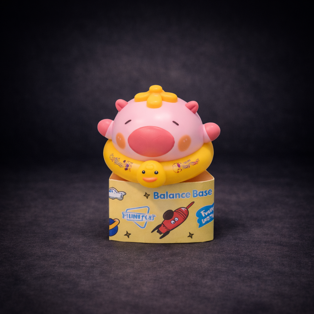 Balanced Capybara Single-Wheel Balance Car DIY Track Toy for Kids