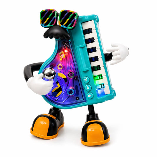 Mr. Nico Dancing Musical Toy Keyboard with Lights & Sound | Electric Moving Piano Toy for Kids | Interactive Music Toy
