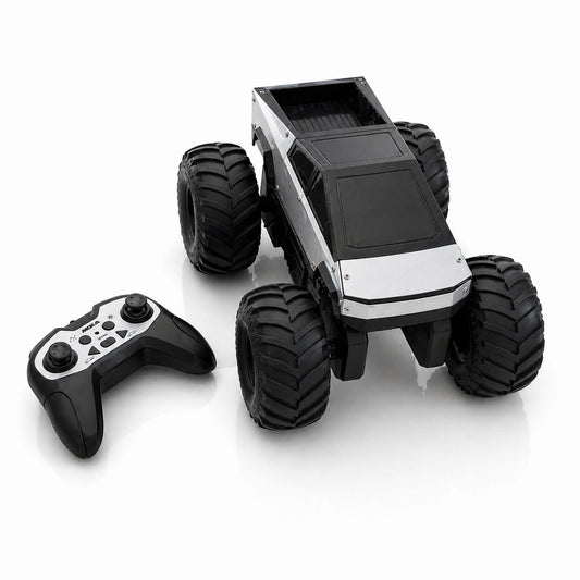 MOKA 4WD Amphibious RC Rock Crawler Car – Waterproof Remote Control Off-Road Monster Truck with LED Lights & Shock Suspension