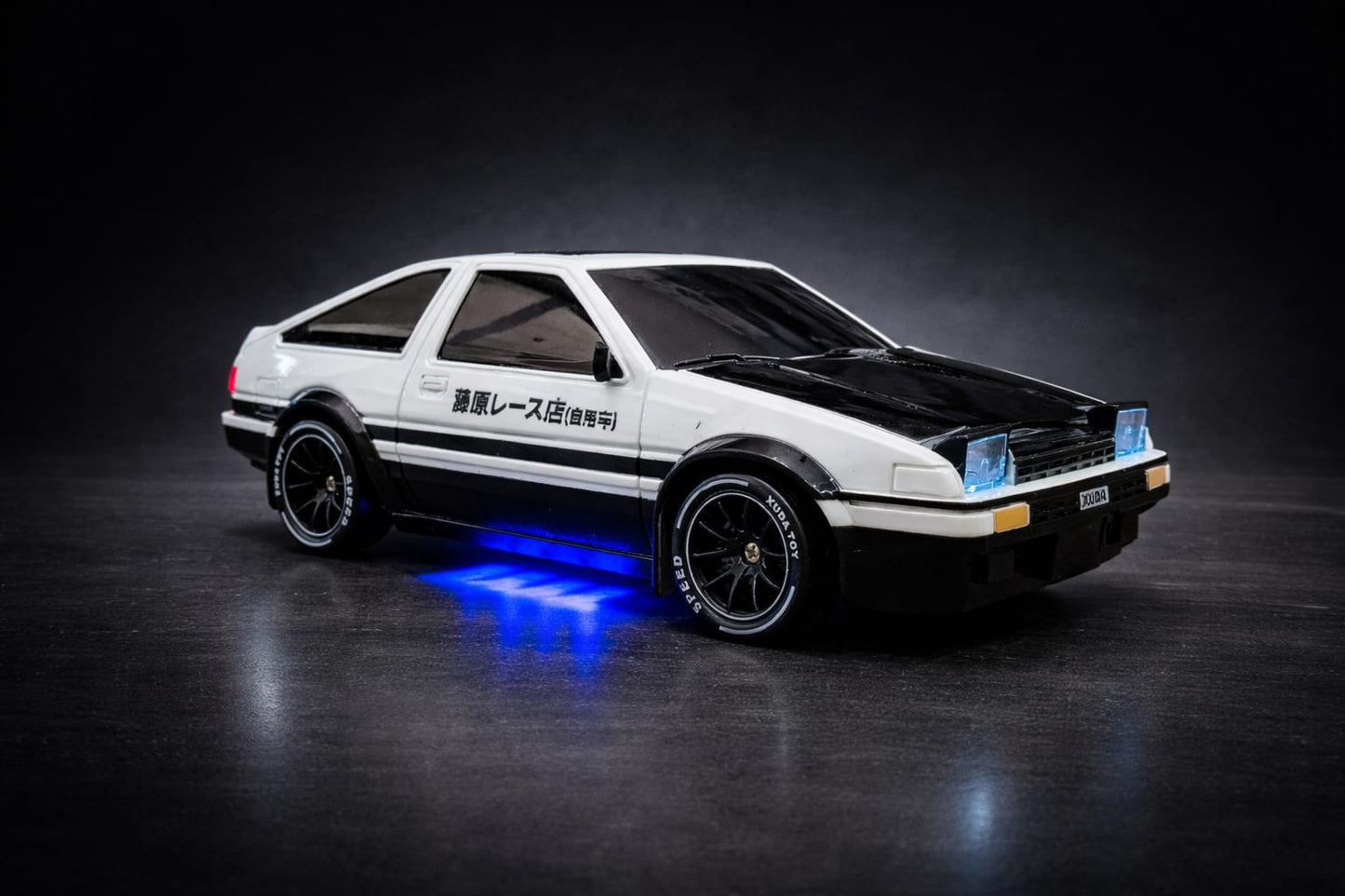 4WD  Speed Drift Racing X RC Car – 2.4GHz Remote Control Drift Car with Lights, Spare Tires & Road Blocks