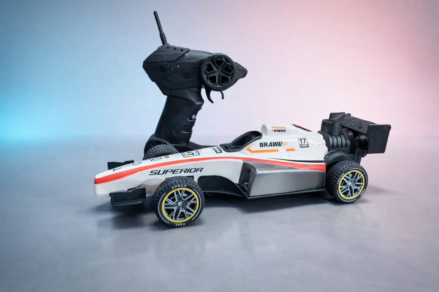 1:14 RC Formula Racing Car with Smoke Effect & C Type Charging |