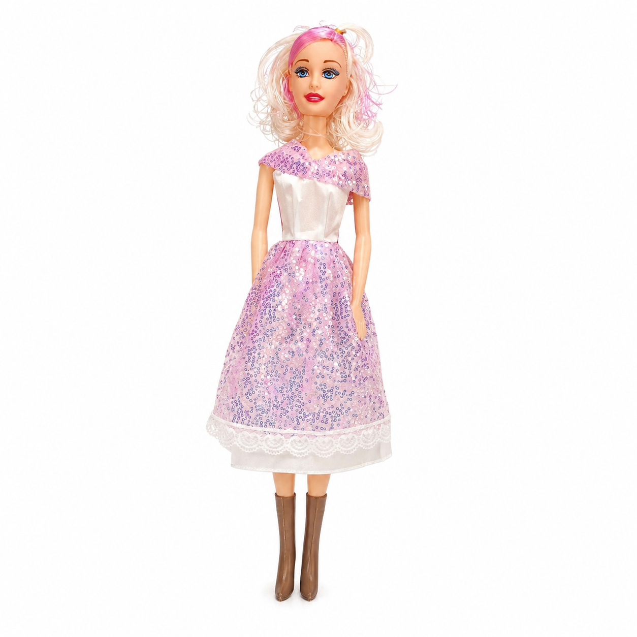Manku Girl 60cm Fashion Doll for Kids | Large Stylish Doll Toy with Dress|