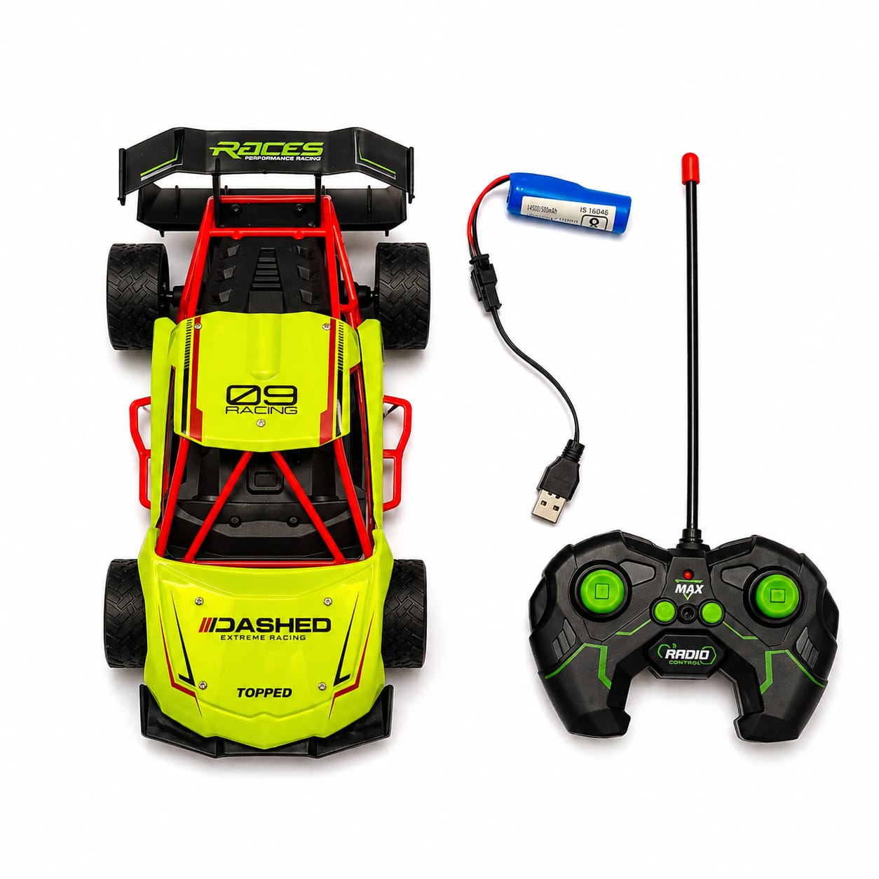 High Speed Drift RC Car – Die Cast Alloy Racing Car Toy with Remote Control | Drift Speed Sports Car for Kids