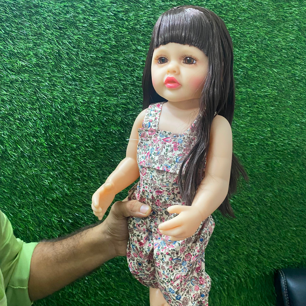 Interactive Crying & Laughing Realistic Baby Doll with Diaper – Soft Body Cute Doll Gift