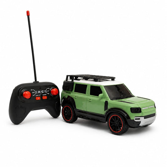 1:18 Rock Rover Off-Road RC Car with Lights & Spray Effect | Remote Control SUV Toy