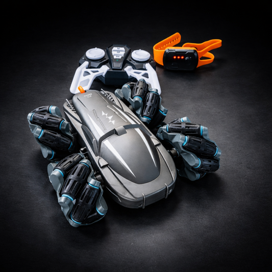 Gesture Control RC Stunt Car for Kids – 360° Rotating Double-Sided Drift Remote Control Car Toy