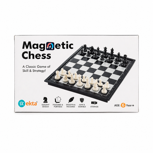 Magnetic Chess Set | Foldable Portable Chess Board Game |