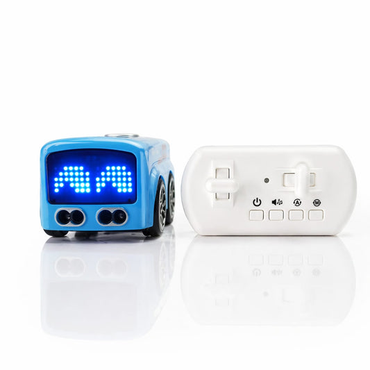 Magic Mini Bus RC Car 2.4G Remote Control Toy – 4-in-1 Modes, LED Display, Music & Smart Sensor Car for Kids (6+ Ages)