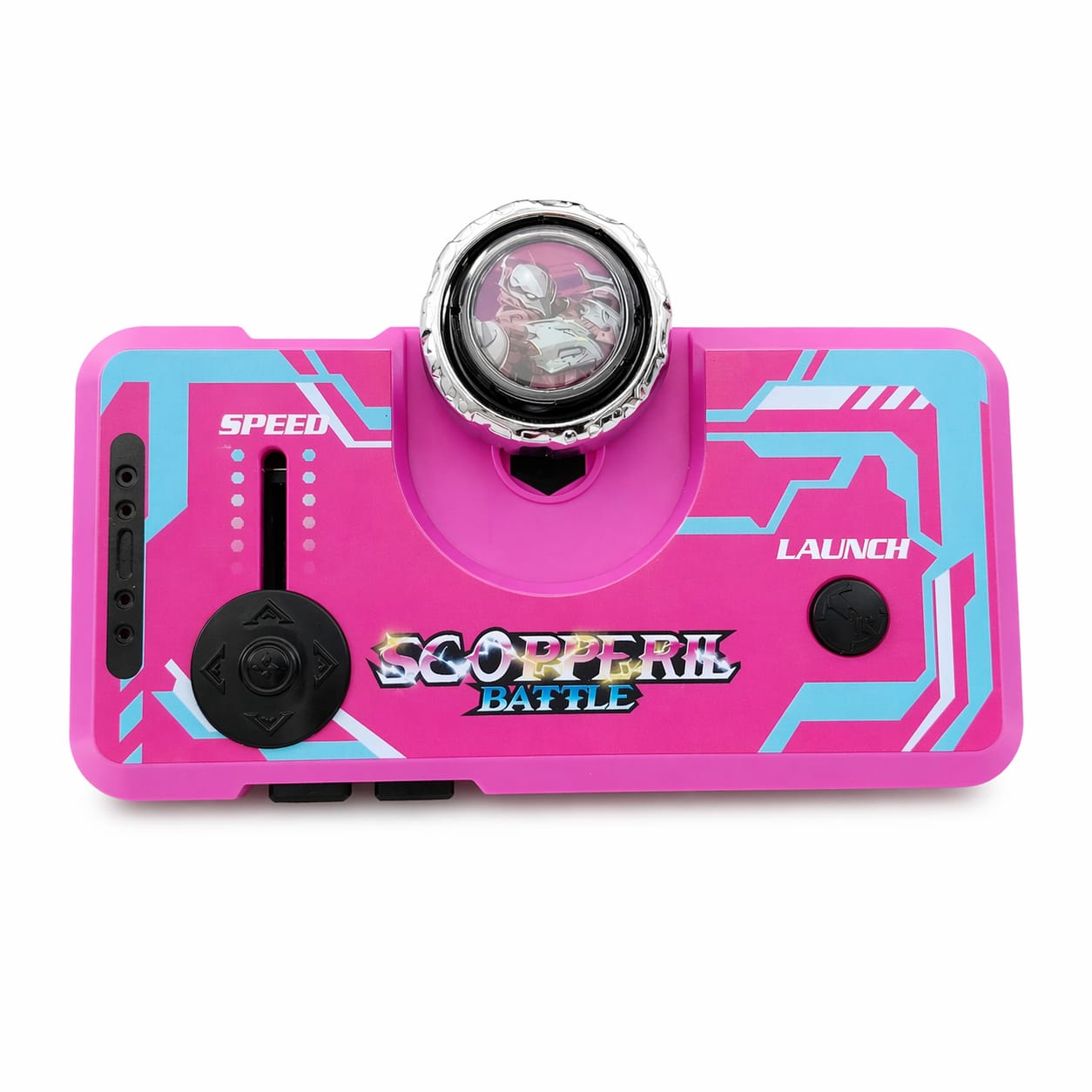 Scoper Electric Battle Beyblade Set with Launcher & Arena | High-Speed Spinning Battle Top Toy