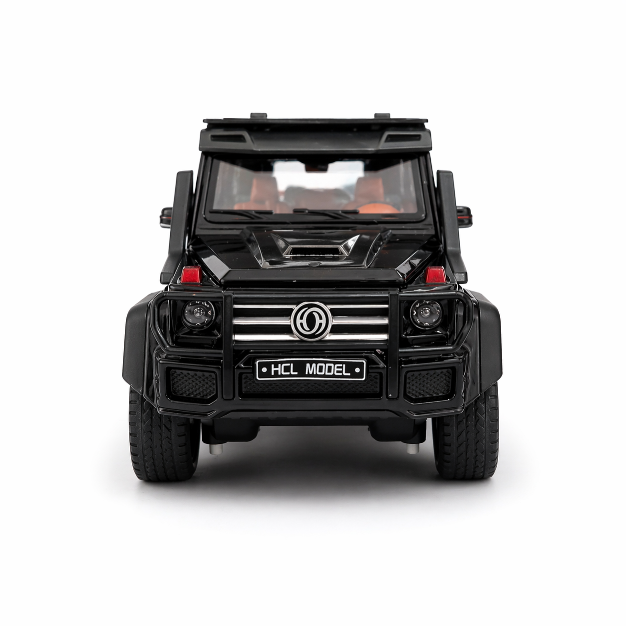 1:22 Scale 4WD Off-Road RC G Wagon Die Cast Model Car – 2.4GHz Remote Control SUV with Lights & Openable Doors