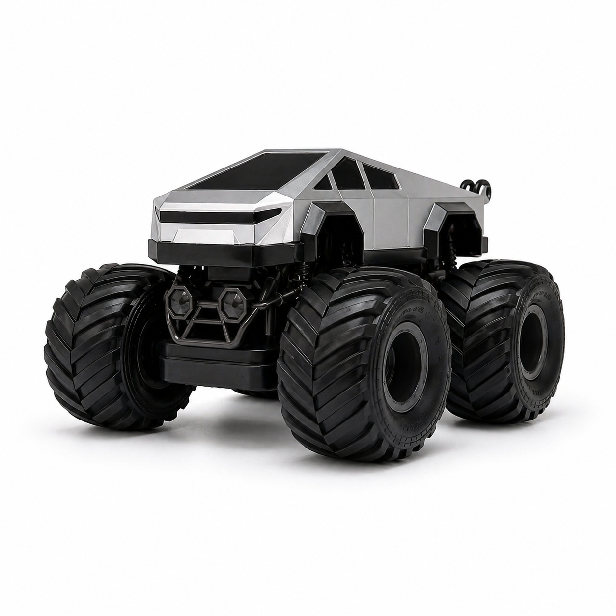 4WD Stunt RC Car with LED Lights – 360° Rotating Remote Control Off-Road Toy Car for Kids( C type charging)