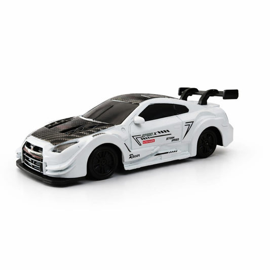 1:43 Scale 4WD RC Racing Car with Proportional Control & LED Lights | High Speed Remote Control Car(USB Charging)