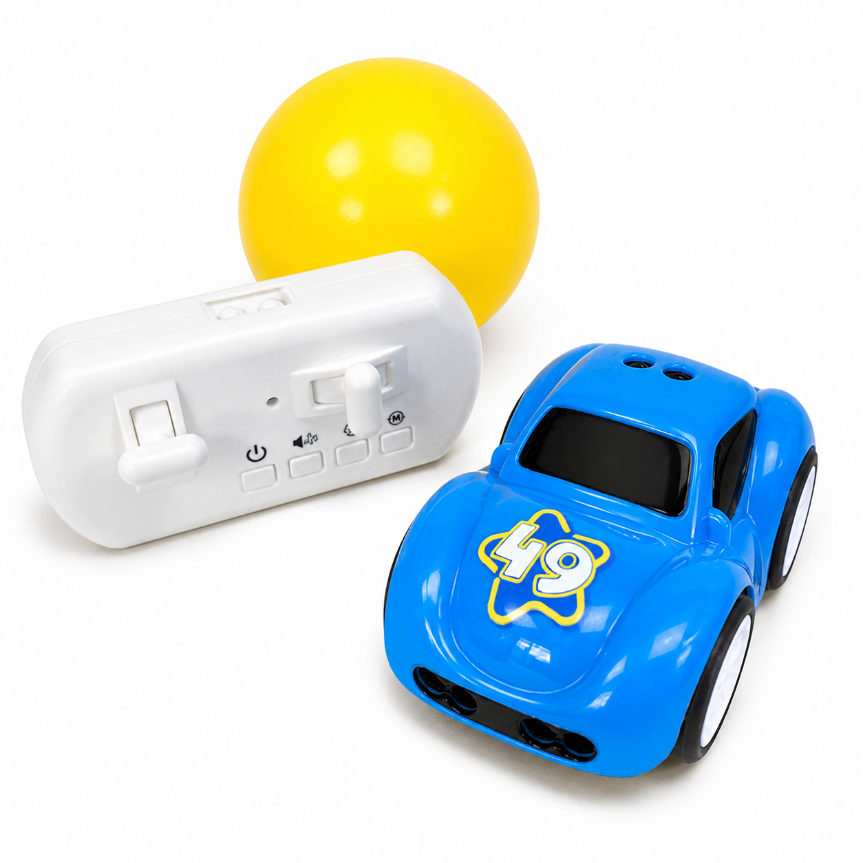 Smart  Sensor Mini Car for Kids |Magic Induction RC Track Car with Follow & Escape Mode, Remote Control Smart Line-Following Toy Car with Draw Track Sheet