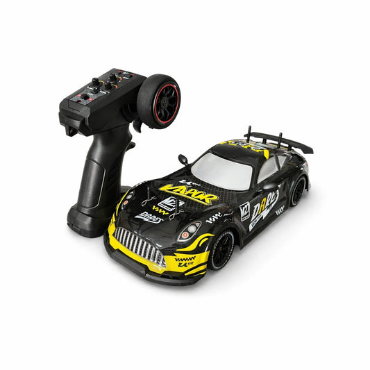 40 km HIGH SPEED RC Drift Car 2.4GHz Remote Control Racing Car with LED Lights & Replaceable Tires